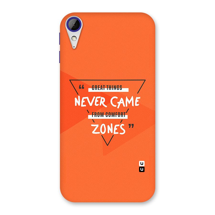 Great Things Comfort Zones Back Case for Desire 830