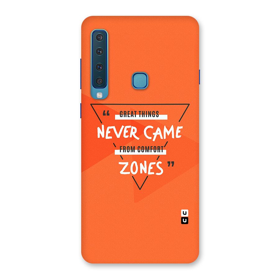 Great Things Comfort Zones Back Case for Galaxy A9 (2018)
