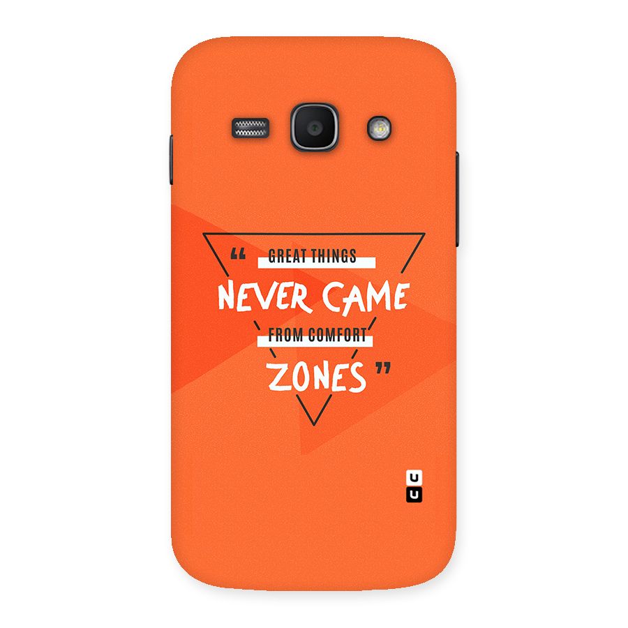 Great Things Comfort Zones Back Case for Galaxy Ace 3