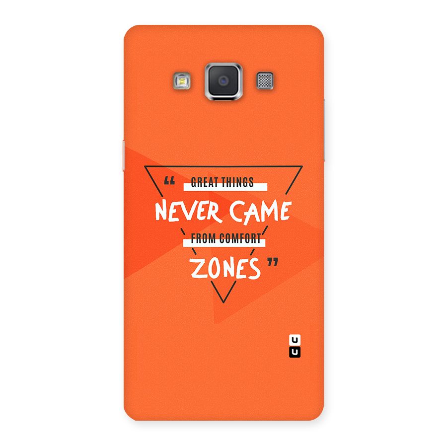 Great Things Comfort Zones Back Case for Galaxy Grand Max