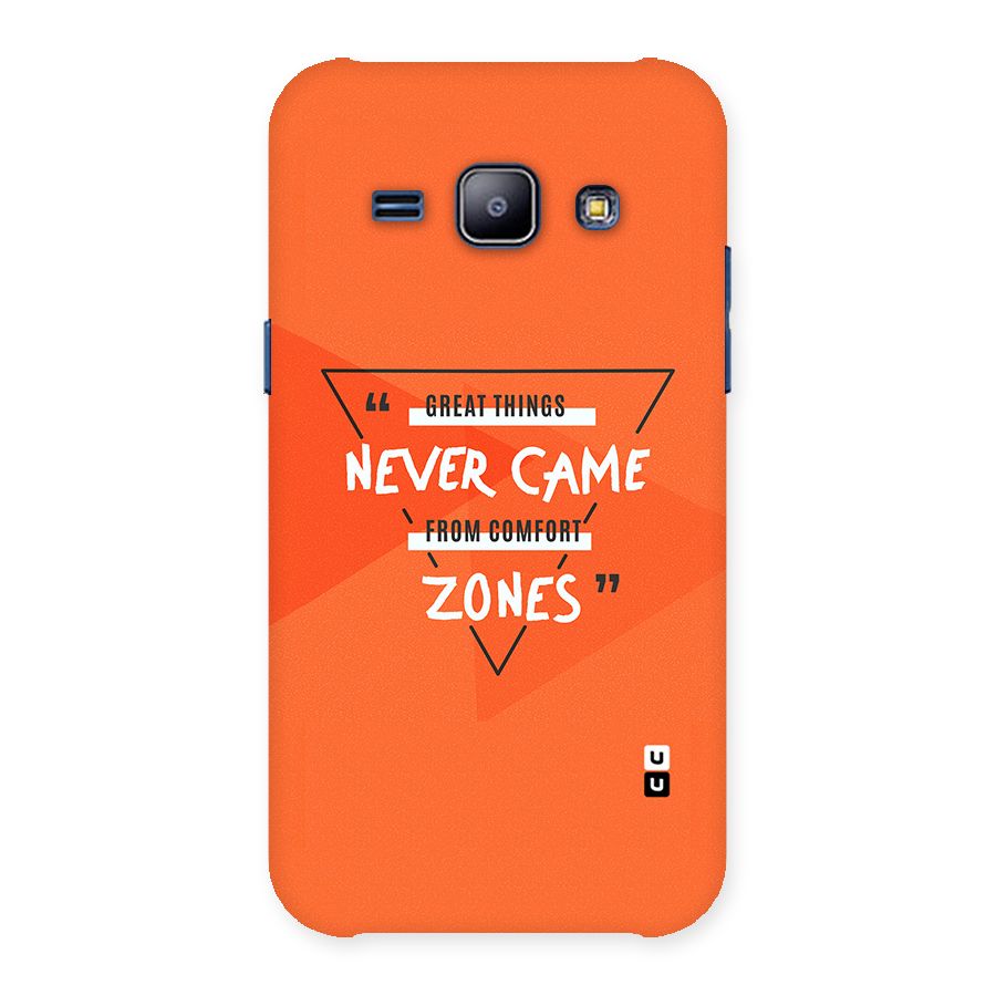 Great Things Comfort Zones Back Case for Galaxy J1