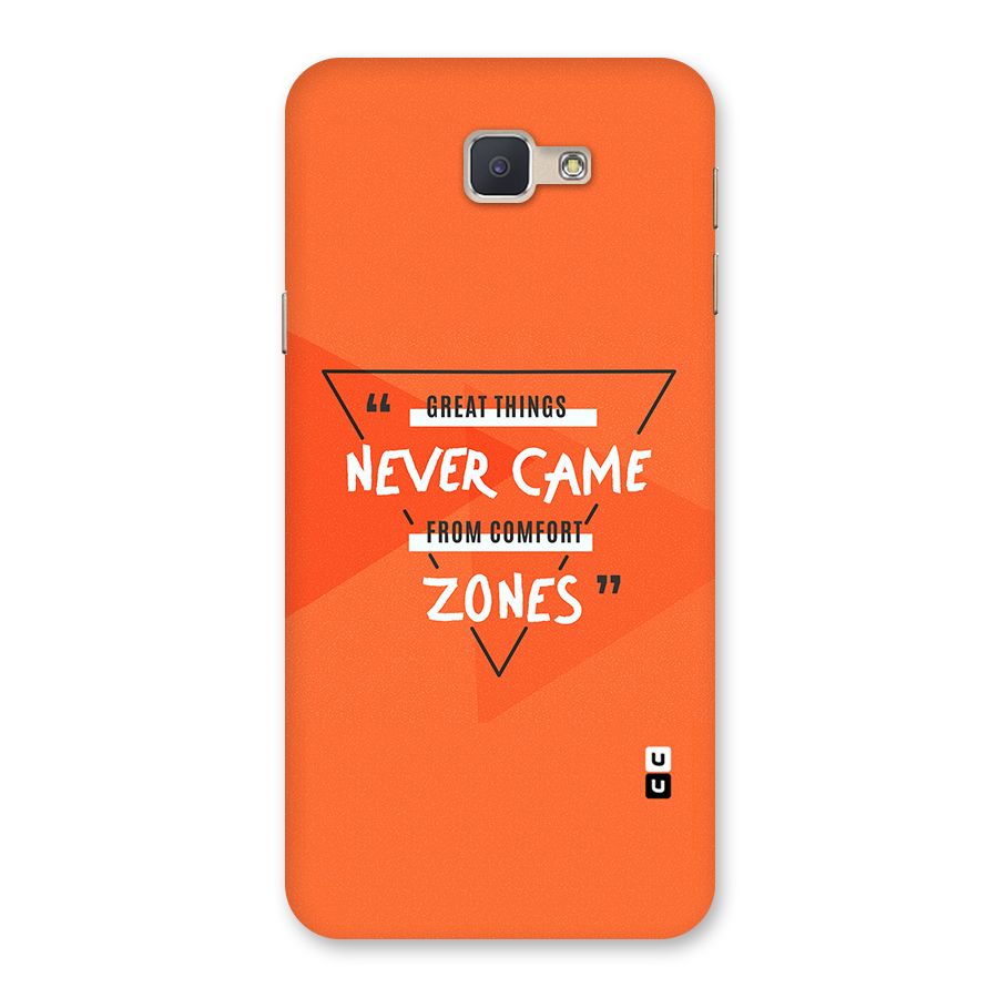 Great Things Comfort Zones Back Case for Galaxy J5 Prime