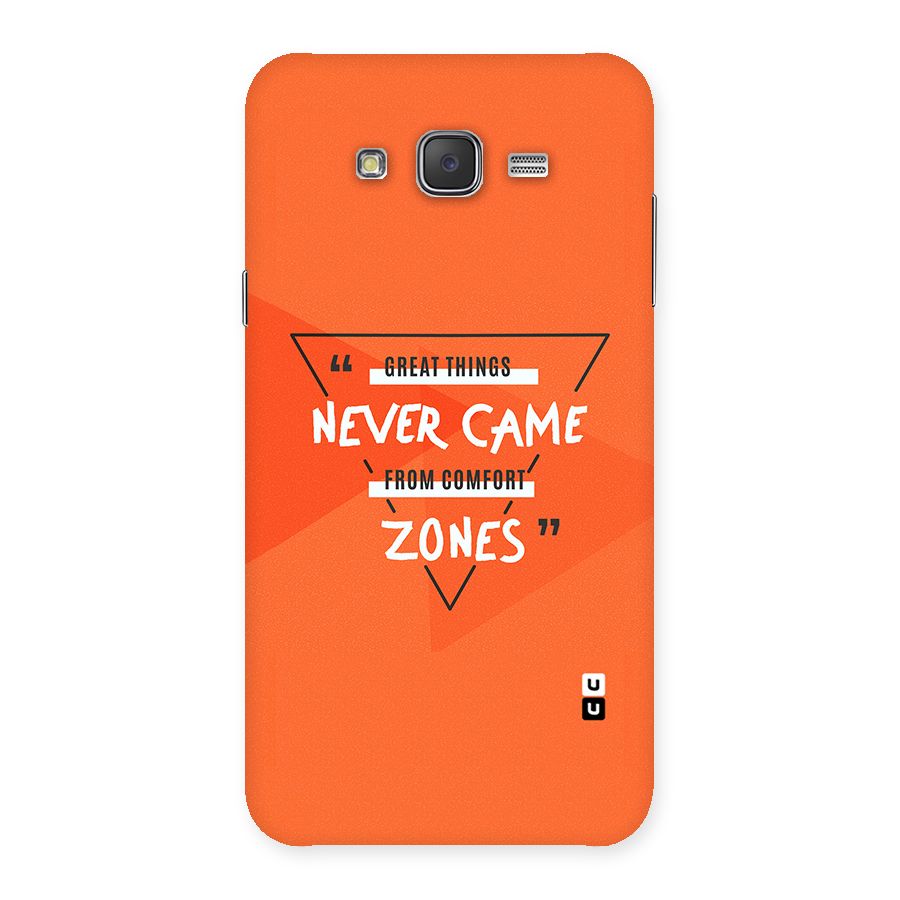 Great Things Comfort Zones Back Case for Galaxy J7