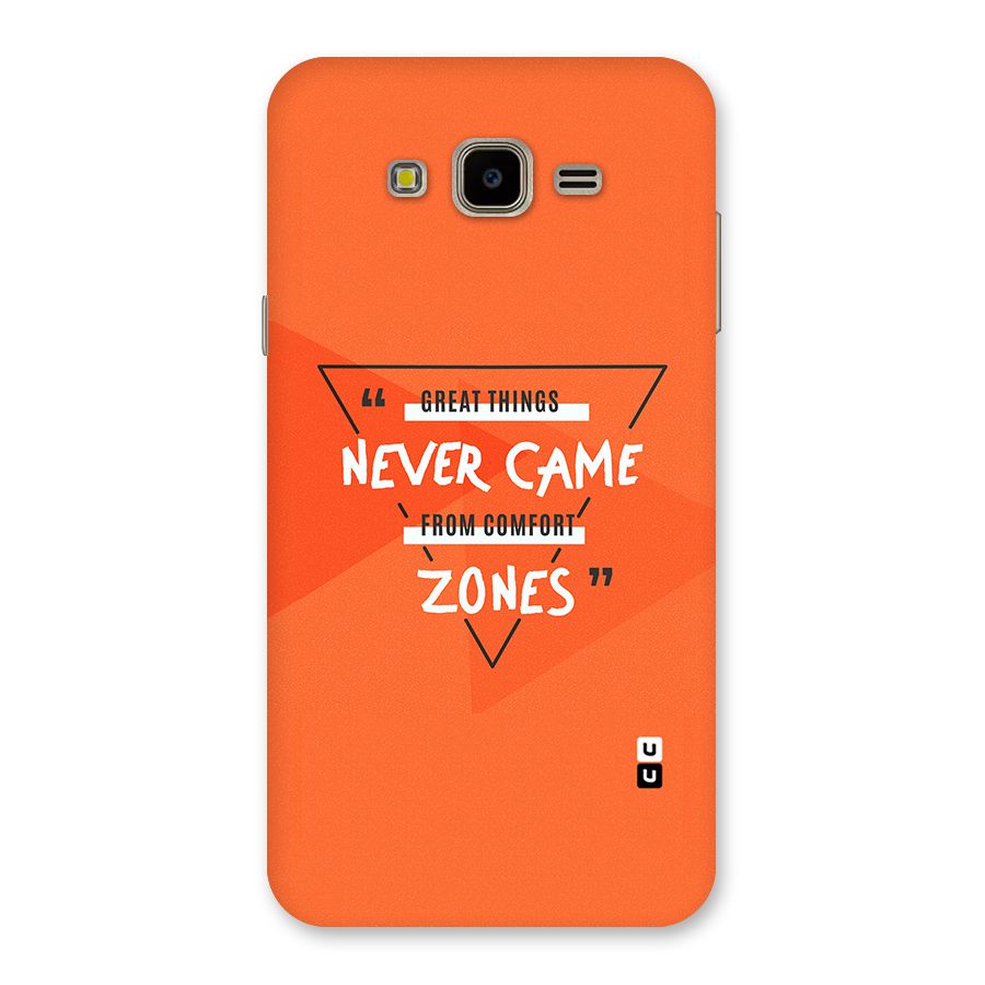 Great Things Comfort Zones Back Case for Galaxy J7 Nxt