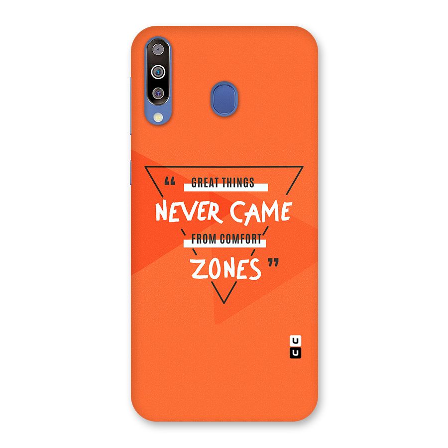 Great Things Comfort Zones Back Case for Galaxy M30