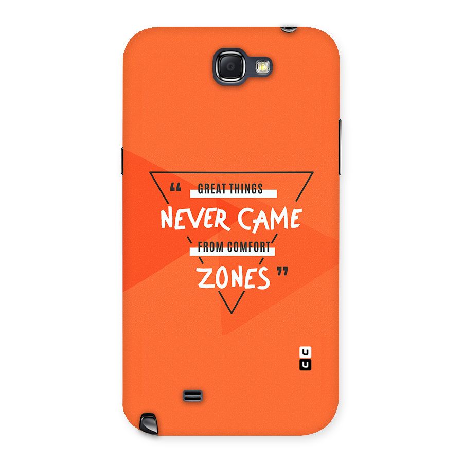 Great Things Comfort Zones Back Case for Galaxy Note 2