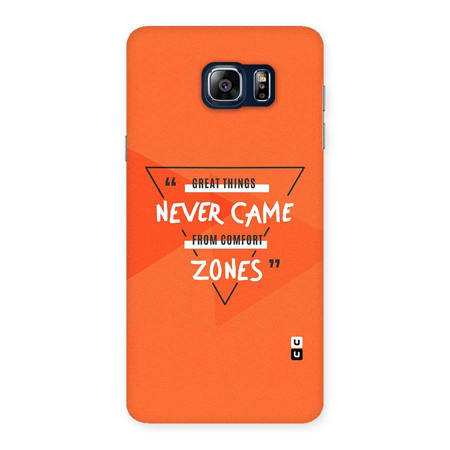 Great Things Comfort Zones Back Case for Galaxy Note 5