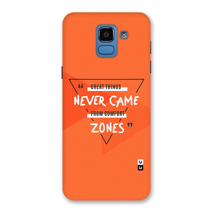Great Things Comfort Zones Back Case for Galaxy On6