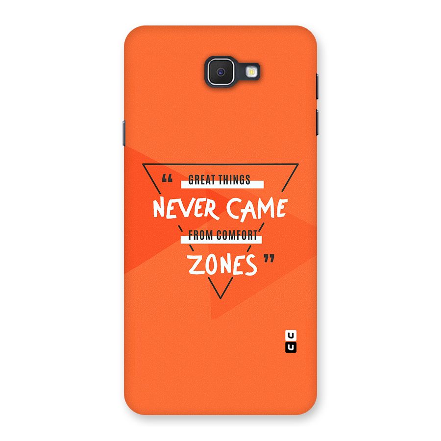 Great Things Comfort Zones Back Case for Galaxy On7 2016