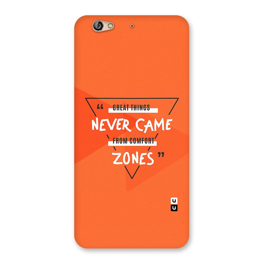 Great Things Comfort Zones Back Case for Gionee S6