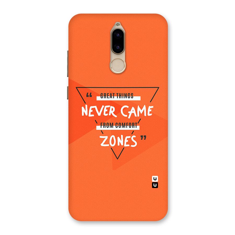 Great Things Comfort Zones Back Case for Honor 9i
