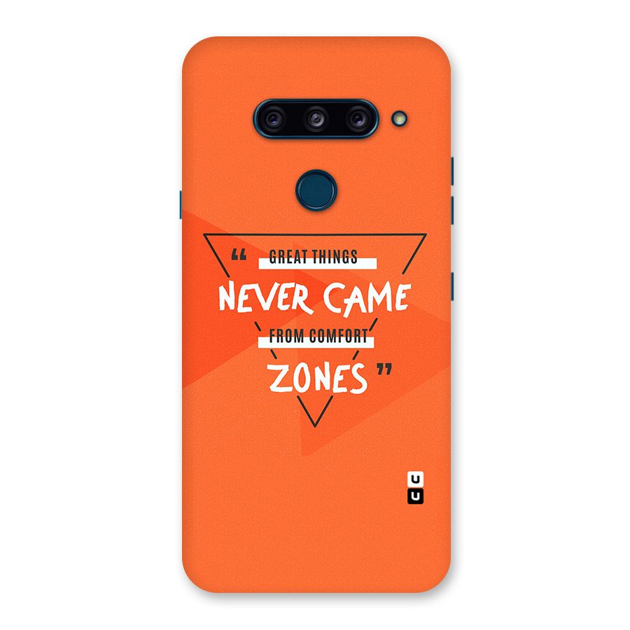 Great Things Comfort Zones Back Case for LG  V40 ThinQ