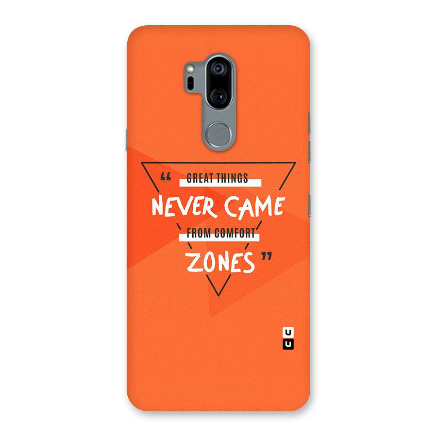 Great Things Comfort Zones Back Case for LG G7