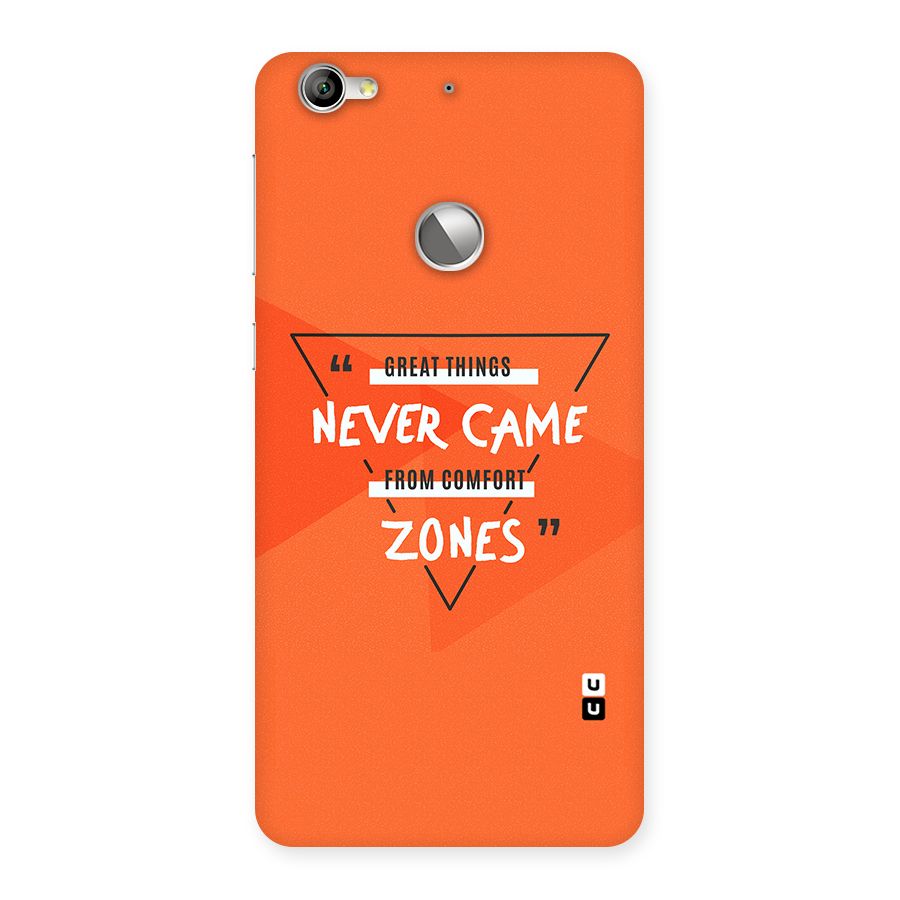 Great Things Comfort Zones Back Case for LeTV Le 1s