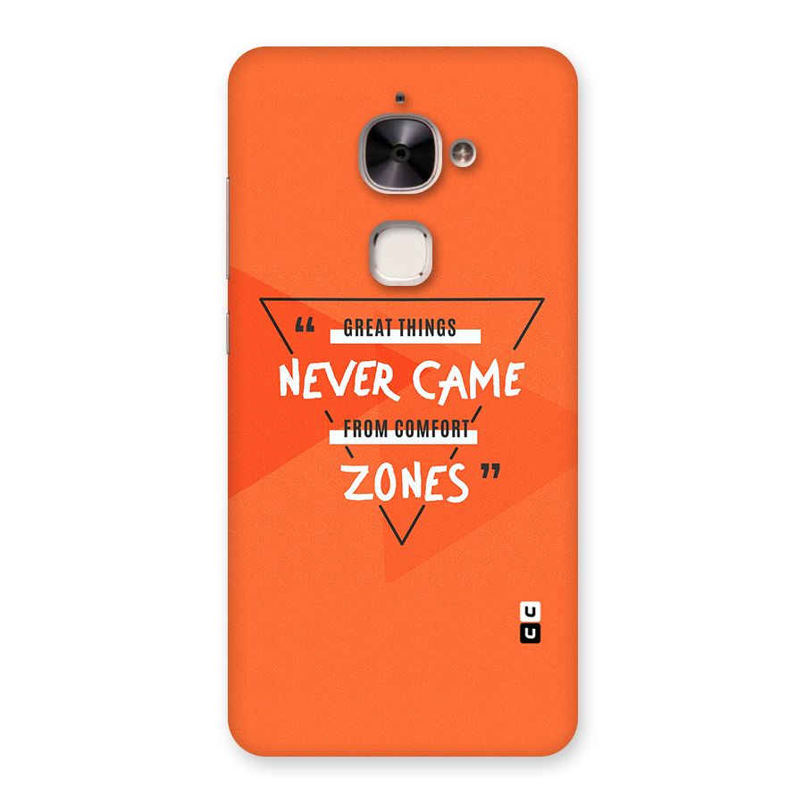 Great Things Comfort Zones Back Case for Le 2