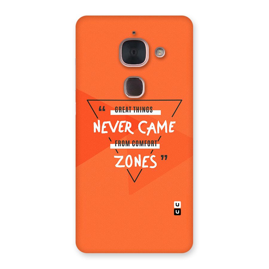 Great Things Comfort Zones Back Case for Le Max 2