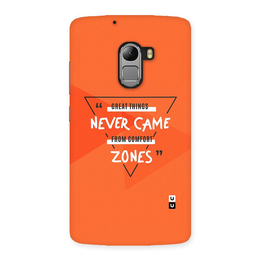 Great Things Comfort Zones Back Case for Lenovo K4 Note