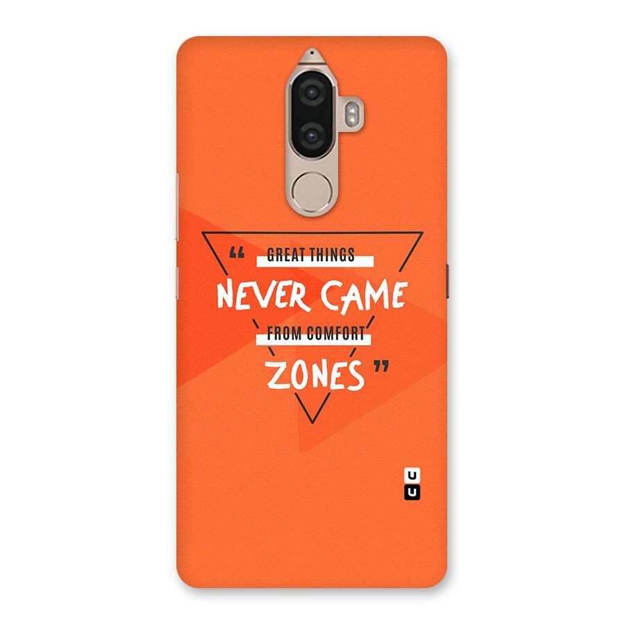 Great Things Comfort Zones Back Case for Lenovo K8 Note