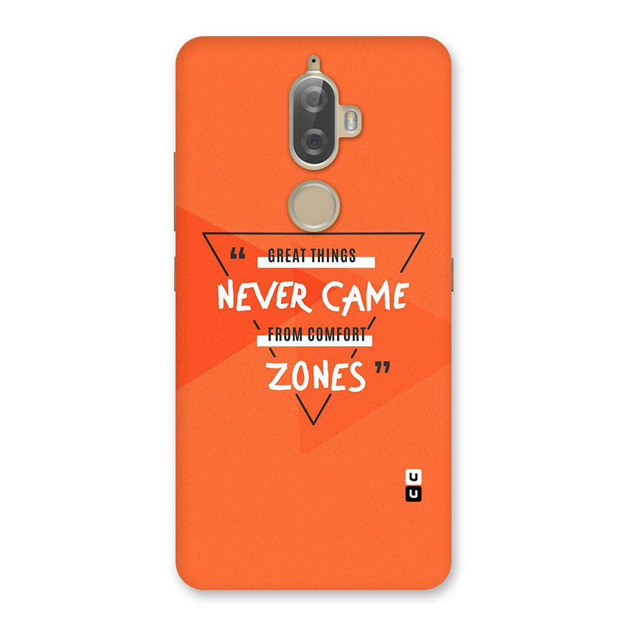 Great Things Comfort Zones Back Case for Lenovo K8 Plus