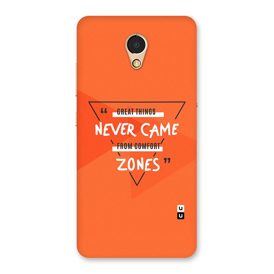 Great Things Comfort Zones Back Case for Lenovo P2