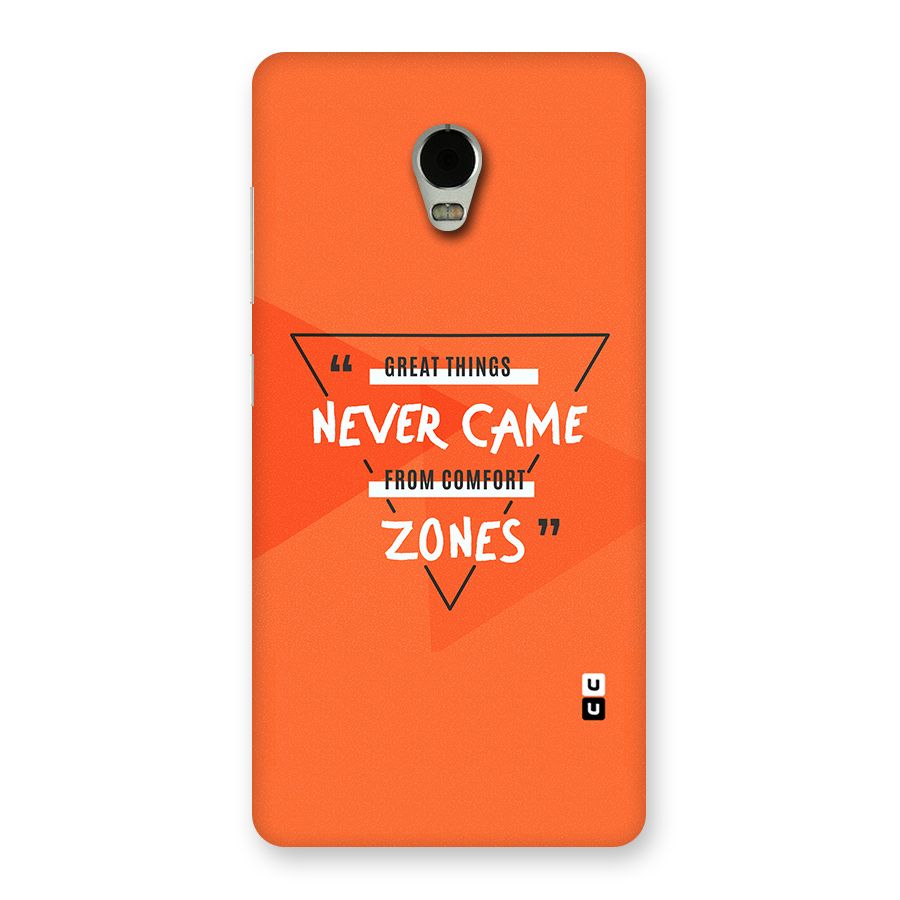 Great Things Comfort Zones Back Case for Lenovo Vibe P1