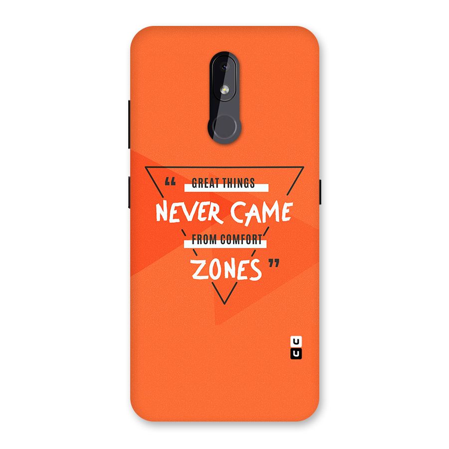 Great Things Comfort Zones Back Case for Nokia 3.2
