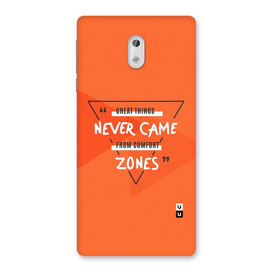 Great Things Comfort Zones Back Case for Nokia 3