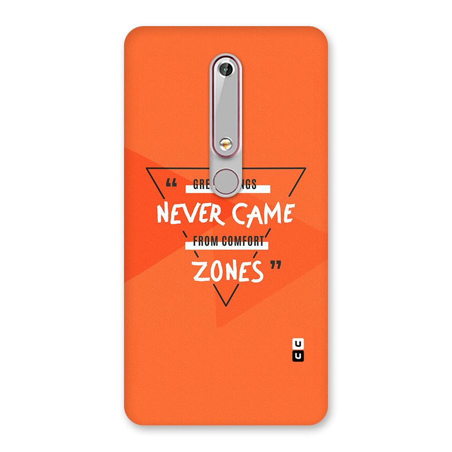 Great Things Comfort Zones Back Case for Nokia 6.1