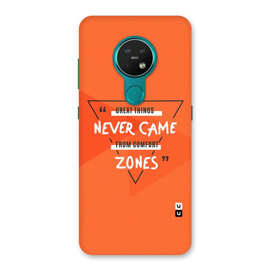 Great Things Comfort Zones Back Case for Nokia 7.2