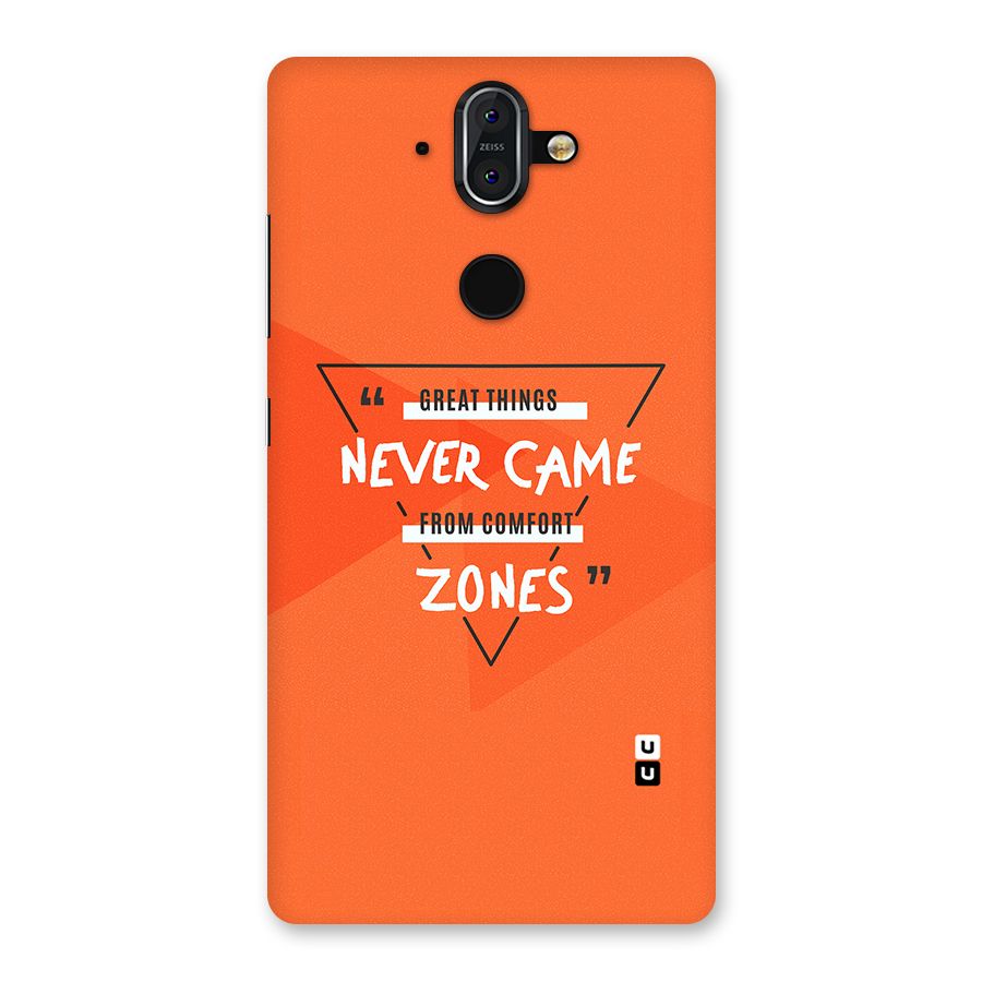 Great Things Comfort Zones Back Case for Nokia 8 Sirocco
