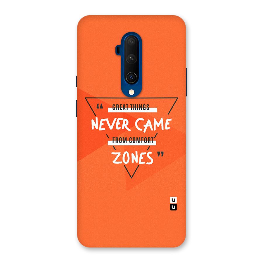 Great Things Comfort Zones Back Case for OnePlus 7T Pro