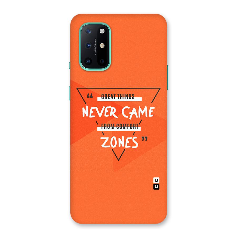 Great Things Comfort Zones Back Case for OnePlus 8T