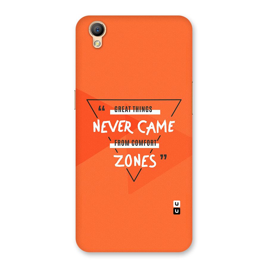 Great Things Comfort Zones Back Case for Oppo A37