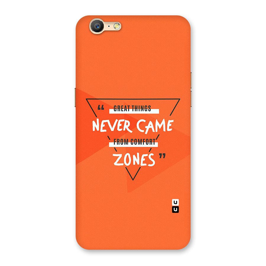 Great Things Comfort Zones Back Case for Oppo A57