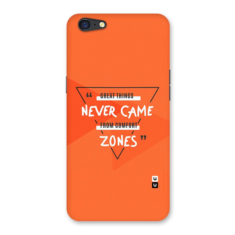 Great Things Comfort Zones Back Case for Oppo A71