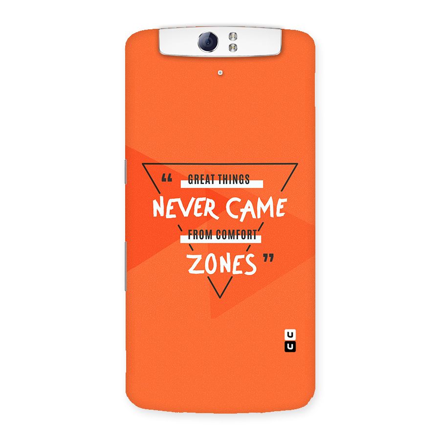 Great Things Comfort Zones Back Case for Oppo N1