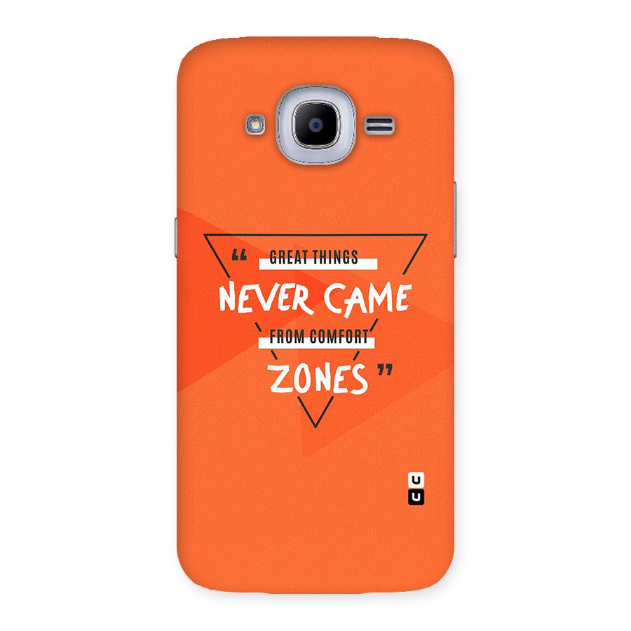Great Things Comfort Zones Back Case for Samsung Galaxy J2 Pro