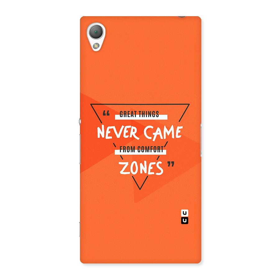 Great Things Comfort Zones Back Case for Sony Xperia Z3