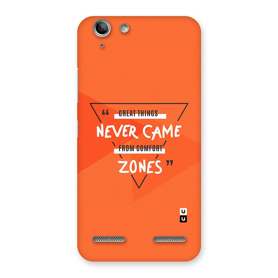 Great Things Comfort Zones Back Case for Vibe K5