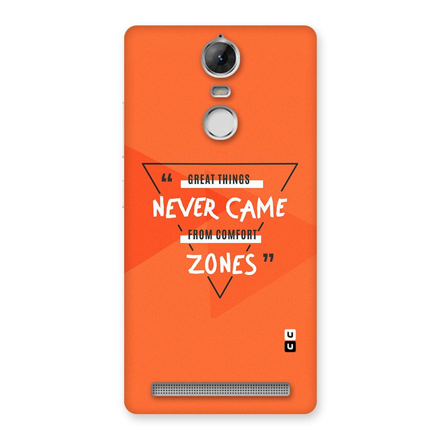 Great Things Comfort Zones Back Case for Vibe K5 Note