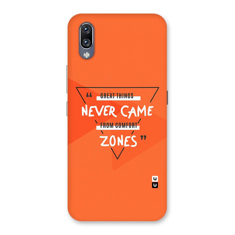 Great Things Comfort Zones Back Case for Vivo NEX