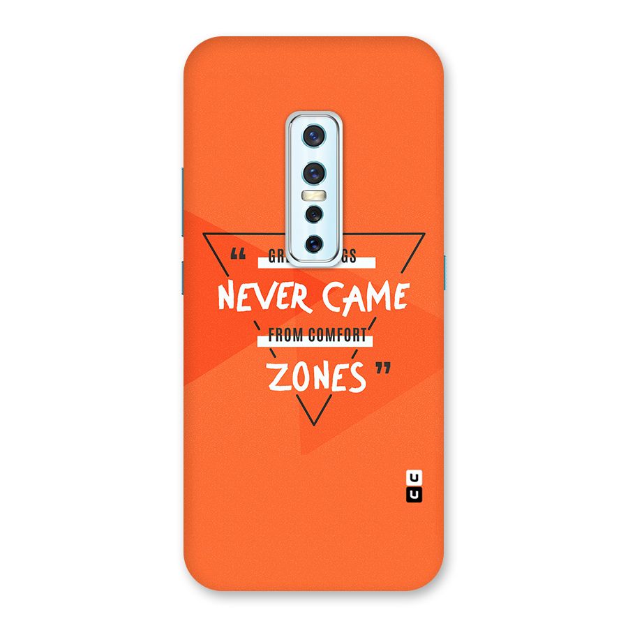 Great Things Comfort Zones Back Case for Vivo V17 Pro