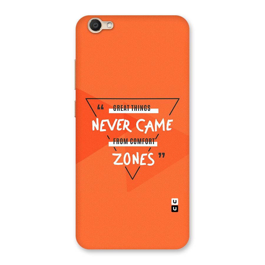 Great Things Comfort Zones Back Case for Vivo V5
