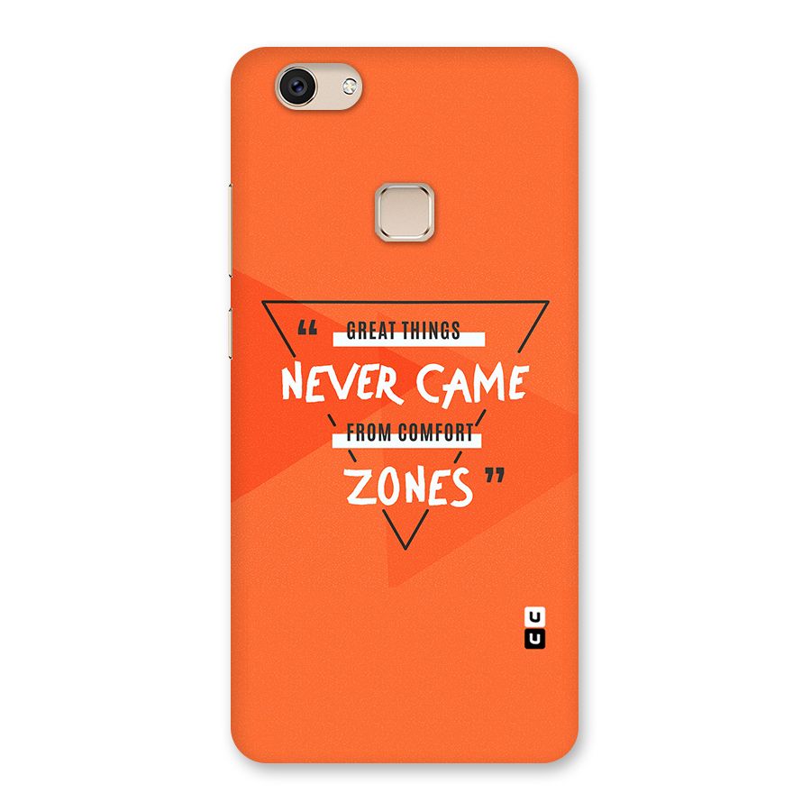 Great Things Comfort Zones Back Case for Vivo V7
