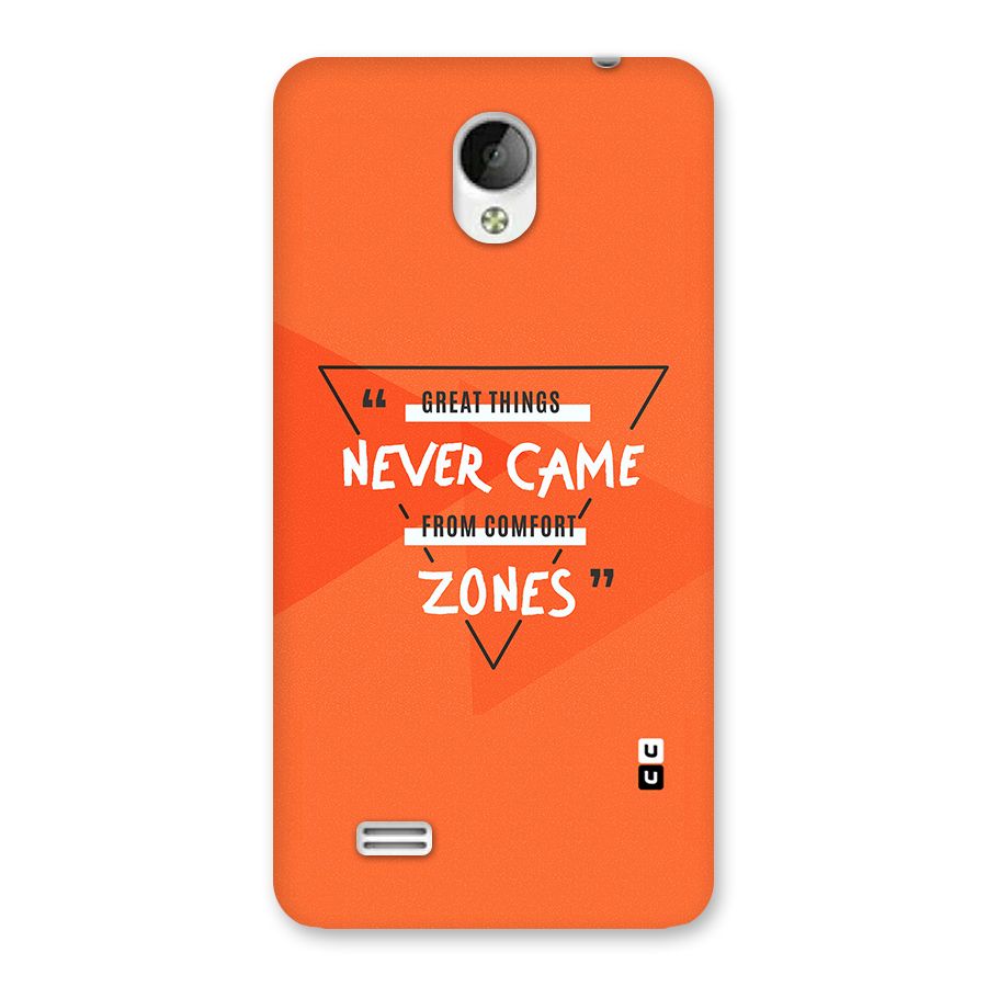 Great Things Comfort Zones Back Case for Vivo Y21