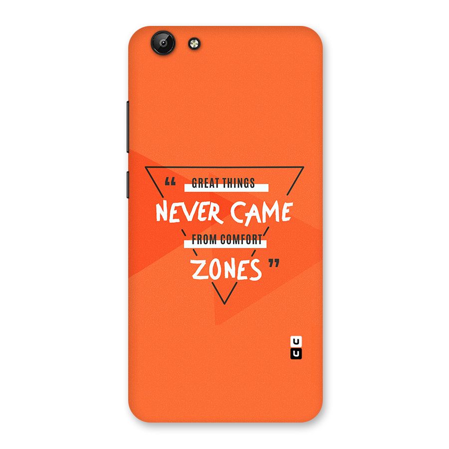 Great Things Comfort Zones Back Case for Vivo Y69