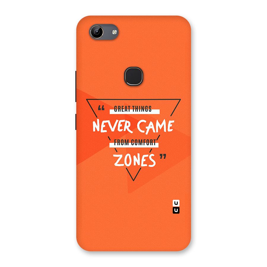 Great Things Comfort Zones Back Case for Vivo Y81