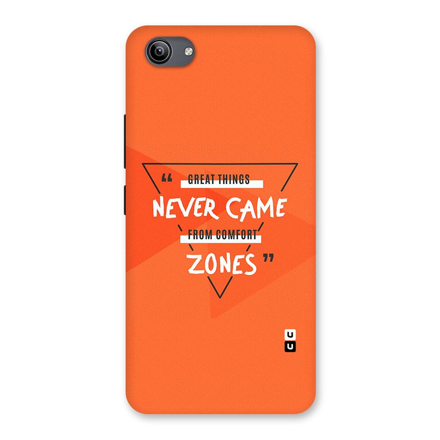 Great Things Comfort Zones Back Case for Vivo Y81i