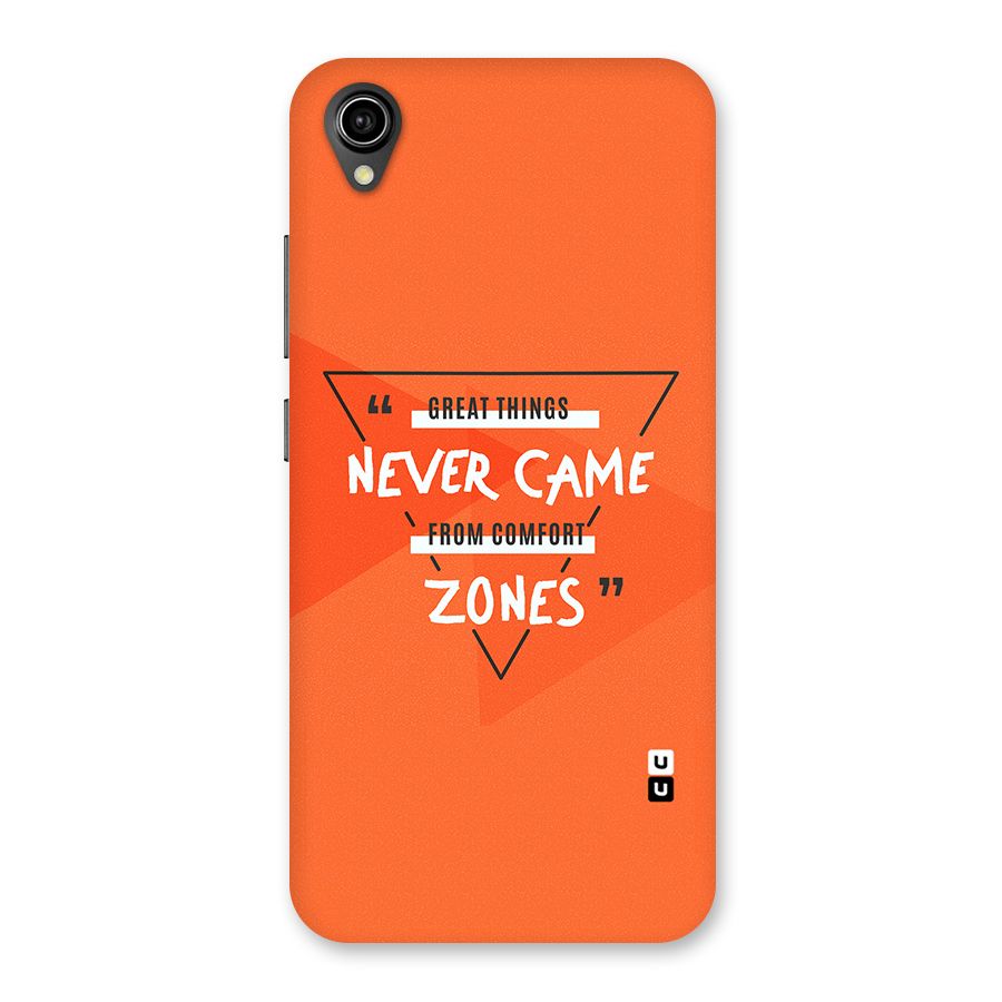 Great Things Comfort Zones Back Case for Vivo Y90