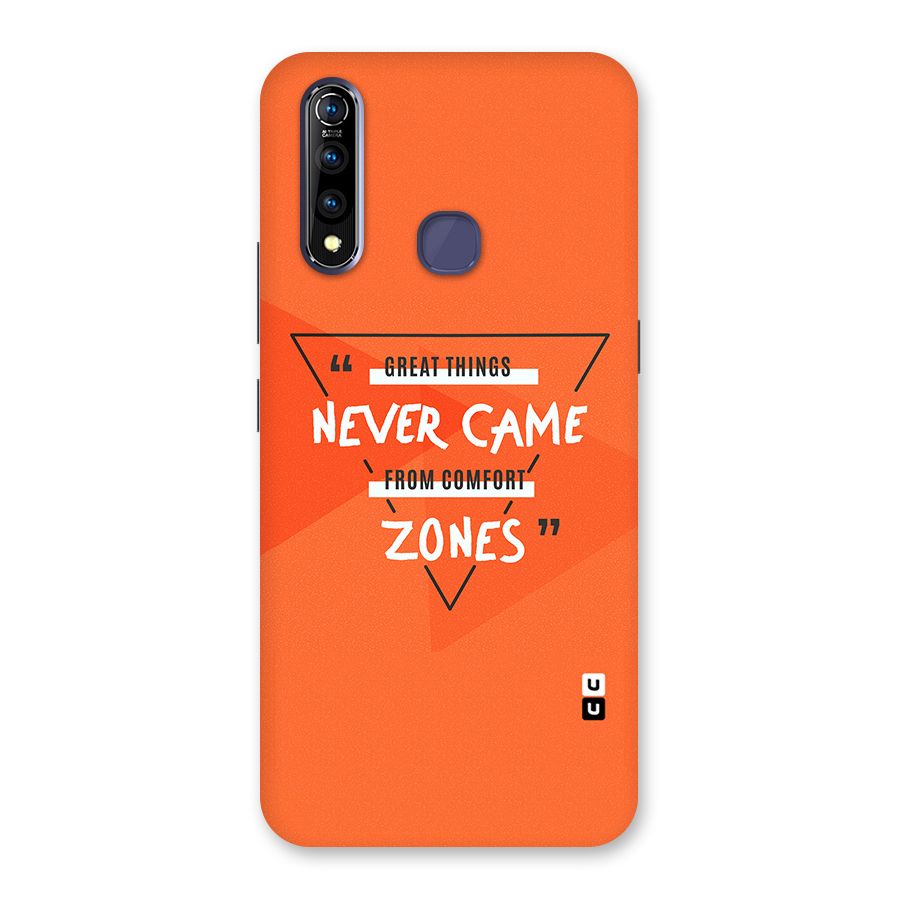 Great Things Comfort Zones Back Case for Vivo Z1 Pro